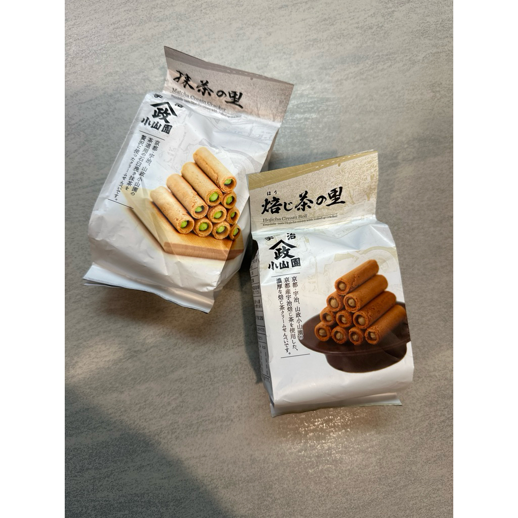 

Yamamasa koyamaen cream cracker Hojicha matcha