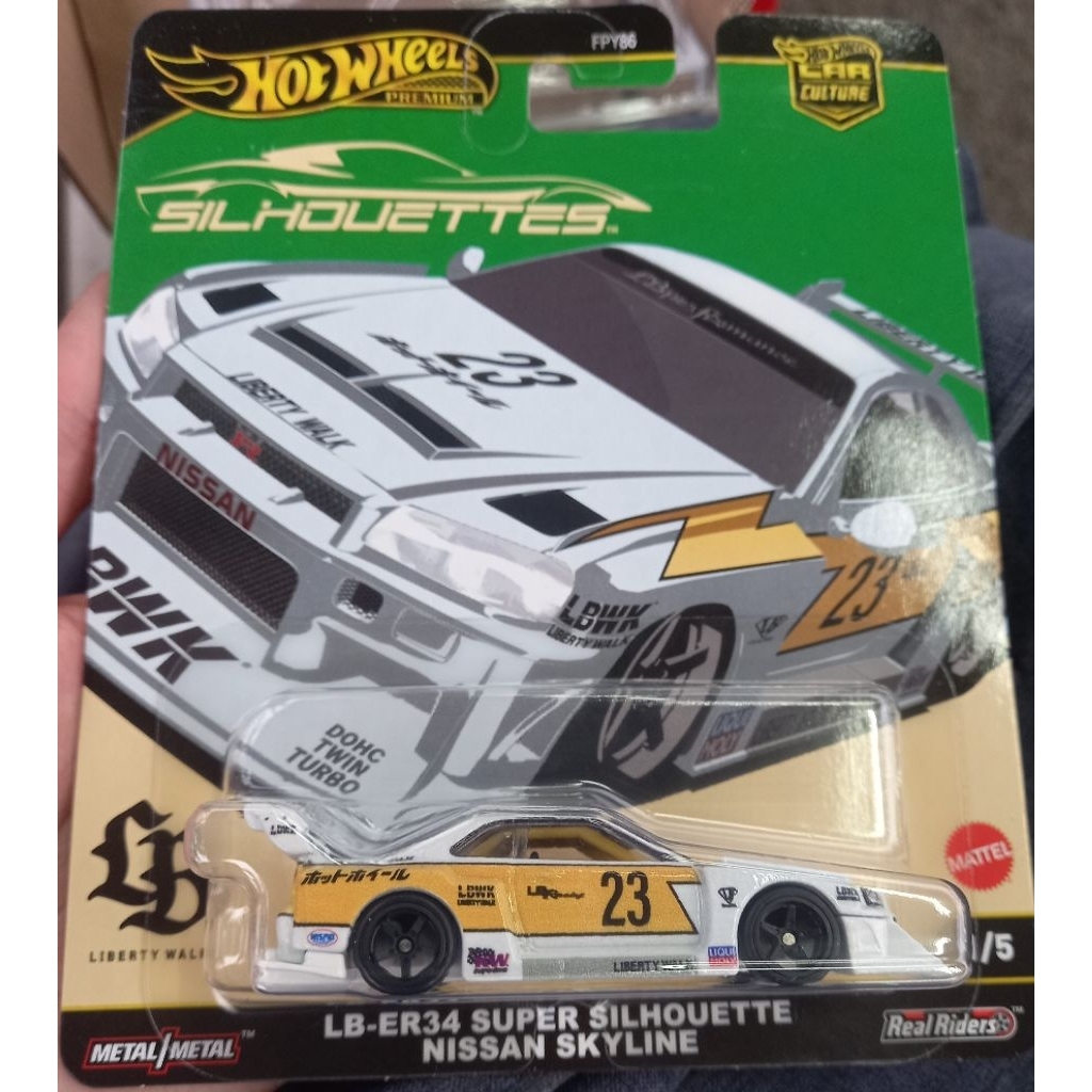 Hot Wheels LB-ER 34 Super Silhouette Nissan Skyline