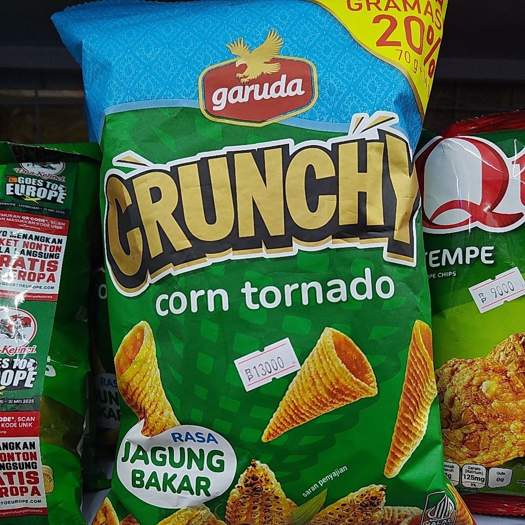 

garuda cruncy corn tornado 70gr