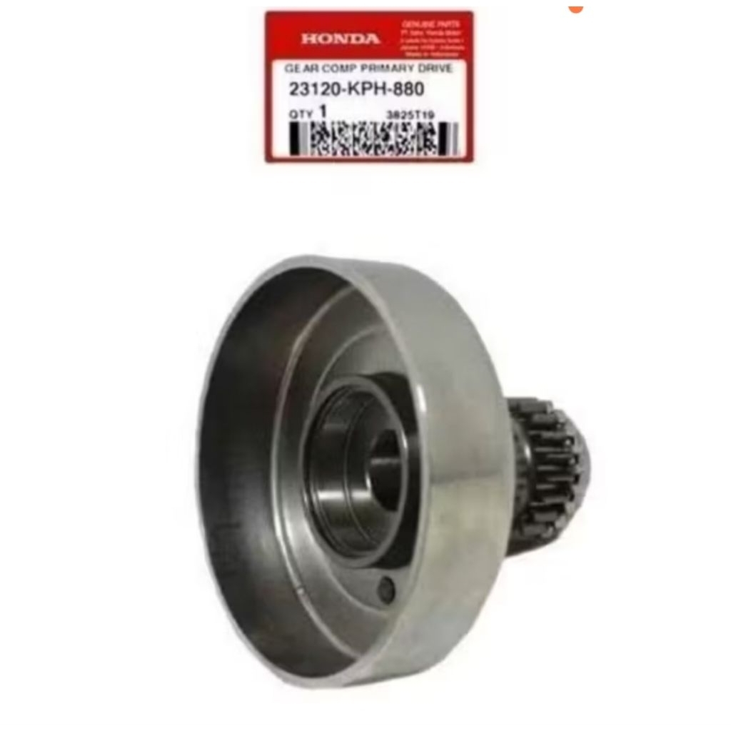 23120-KPH-880 HGP AHM 100% GEAR COMP PRIMARY DRIVE RUMAH TROMOL GANDA KPH KARISMA SUPRA 125 BATMAN 2