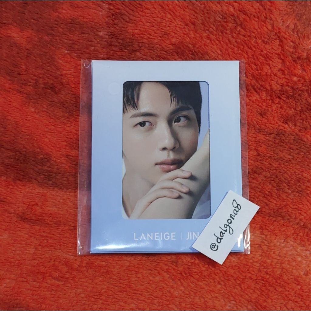 Official POB BTS Jin x Laneige Mini Photobook