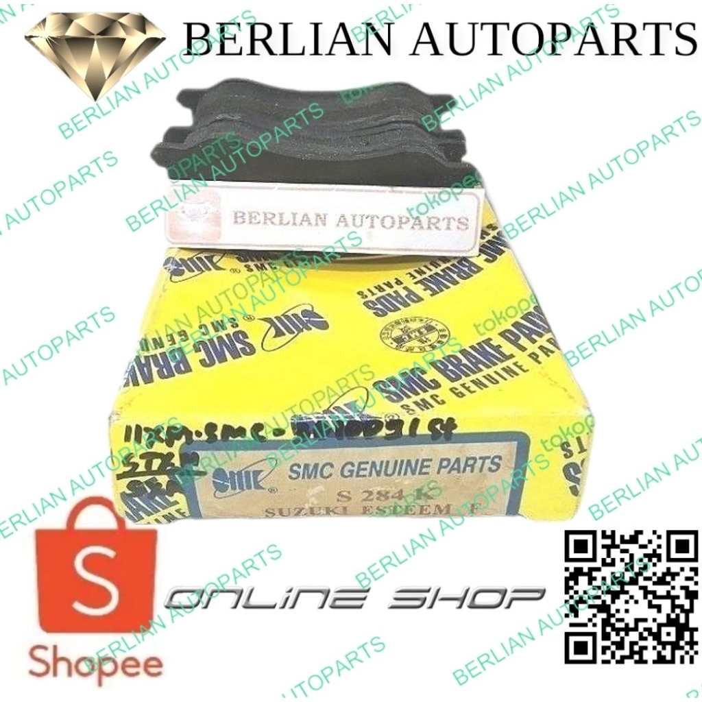 kampas rem depan brake pad Suzuki Esteem