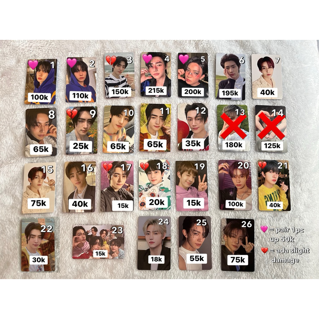 [READY] Photocard PC ENHYPEN Heeseung Sunghoon Jay [Part I] hee hoodie d:d hoon pantai boxing hc yzy