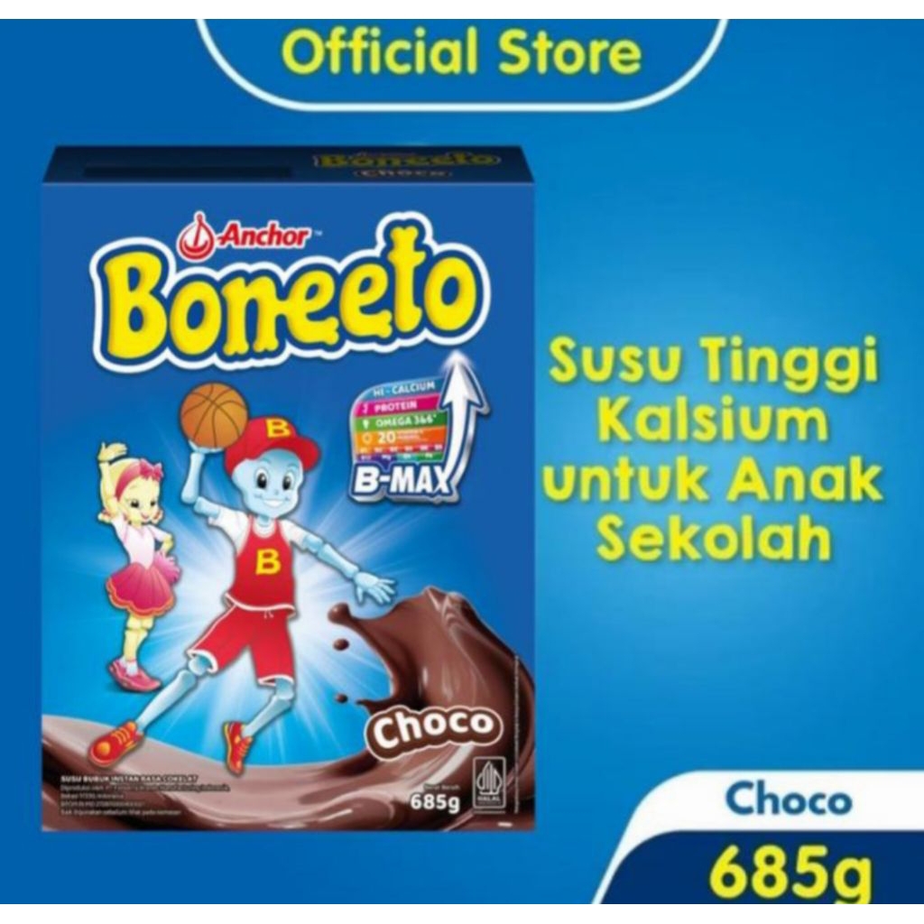 

boneeto vanilla dan coklat 685g
