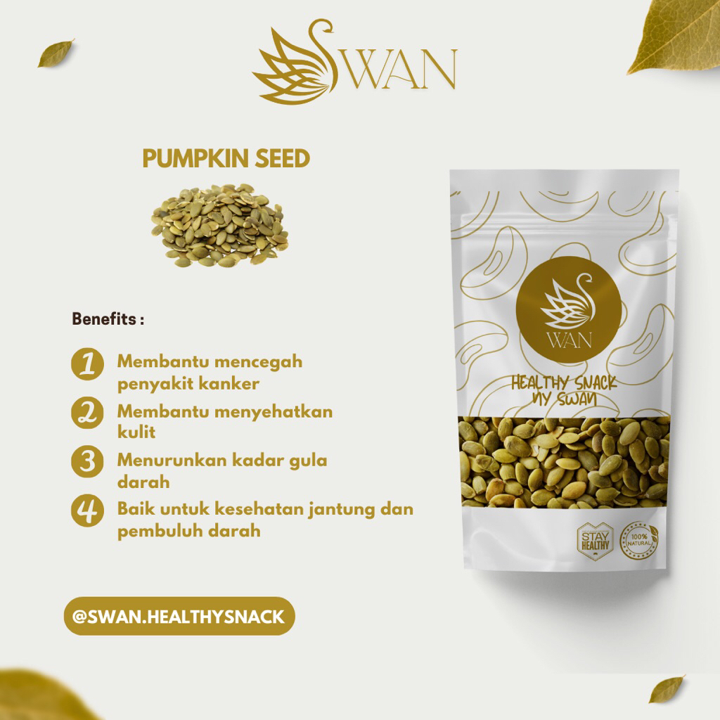 

SWAN - Pumpkin Seed Roasted Biji Labu Panggang Premium