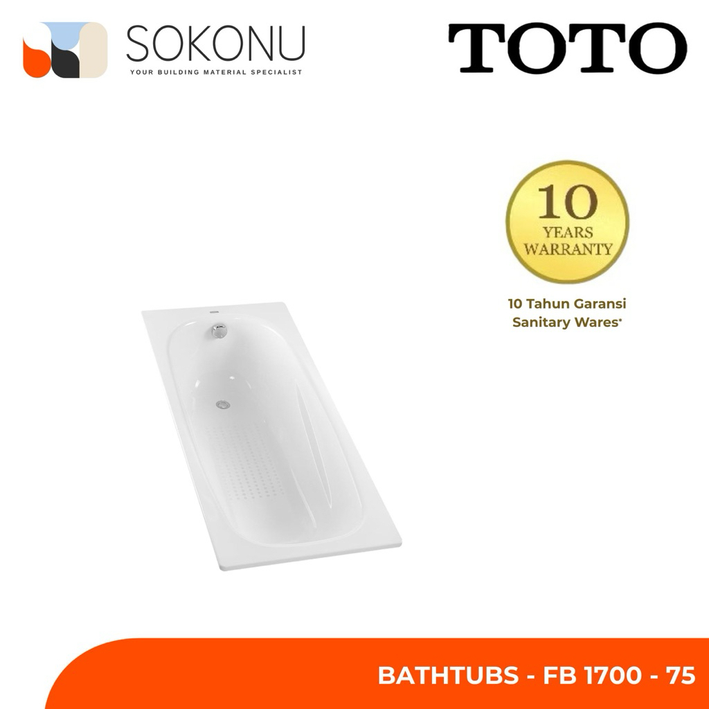 TOTO Bathtubs - FB1700-75
