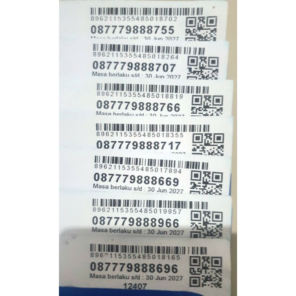 perdana xl doble triple 7779888