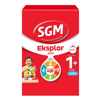 

SGM Eksplor 1+ IronC Susu Bubuk Pertumbuhan Anak Vanila 150 g