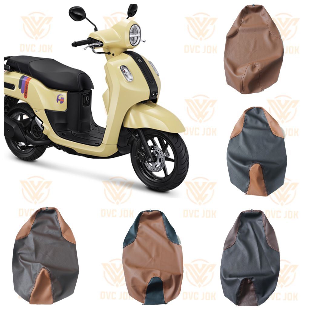 KULIT JOK MOTOR YAMAHA FAZZIO BAHAN MBTECH