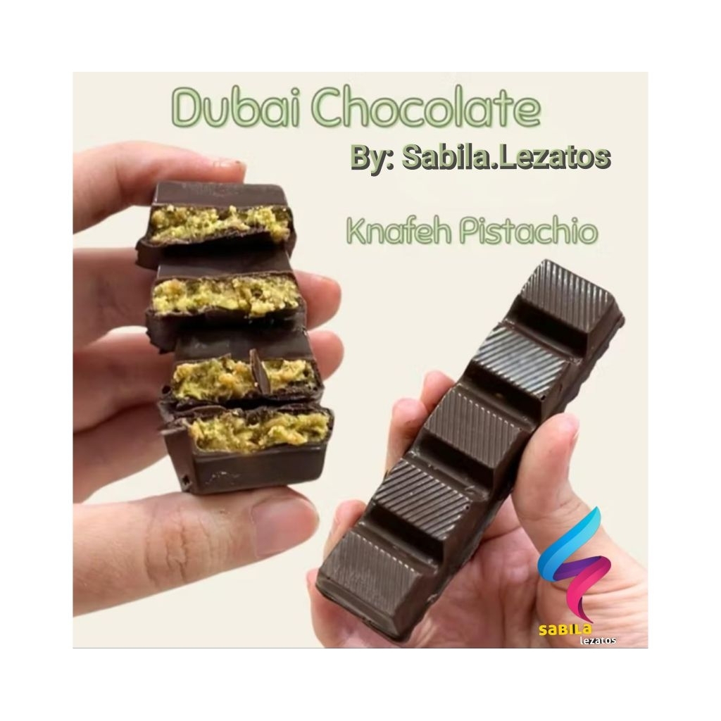 

DISKON TERMURAH!!! COKELAT DUBAI KEMASAN 85GRAM / CHOCOLATE DUBAI PISTACHIO KUNAFA ORIGINAL 100% TERMURAH / JAJAN COKLAT VIRAL ANAK ZAMAN NOW