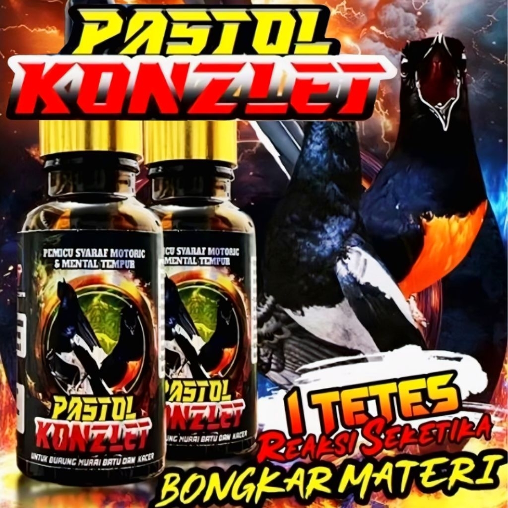 PASTOL KONSLET JUARA PASTOL KONZLET PENGGACOR BURUNG MURAI BATU DAN KACER LEPAS TROTOL