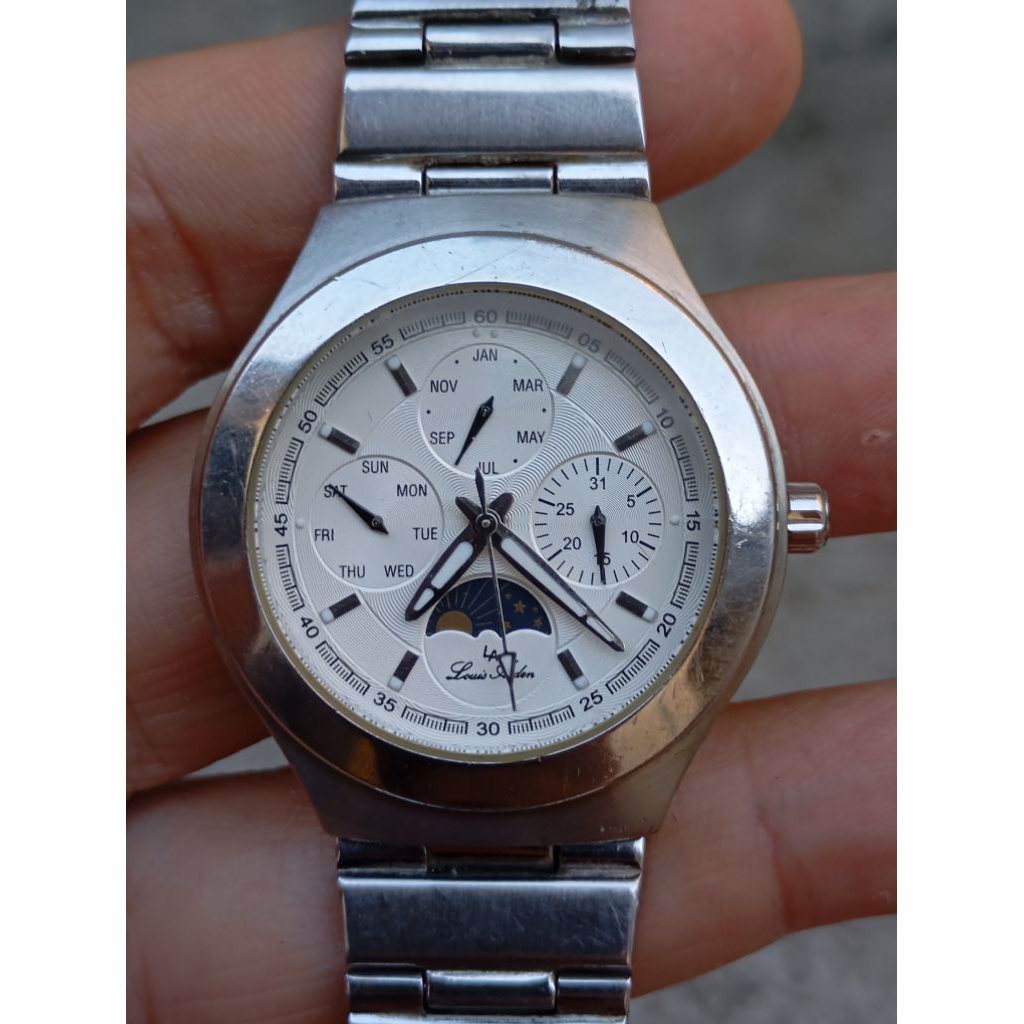 jam tangan louis arden multifungsi second bekas original