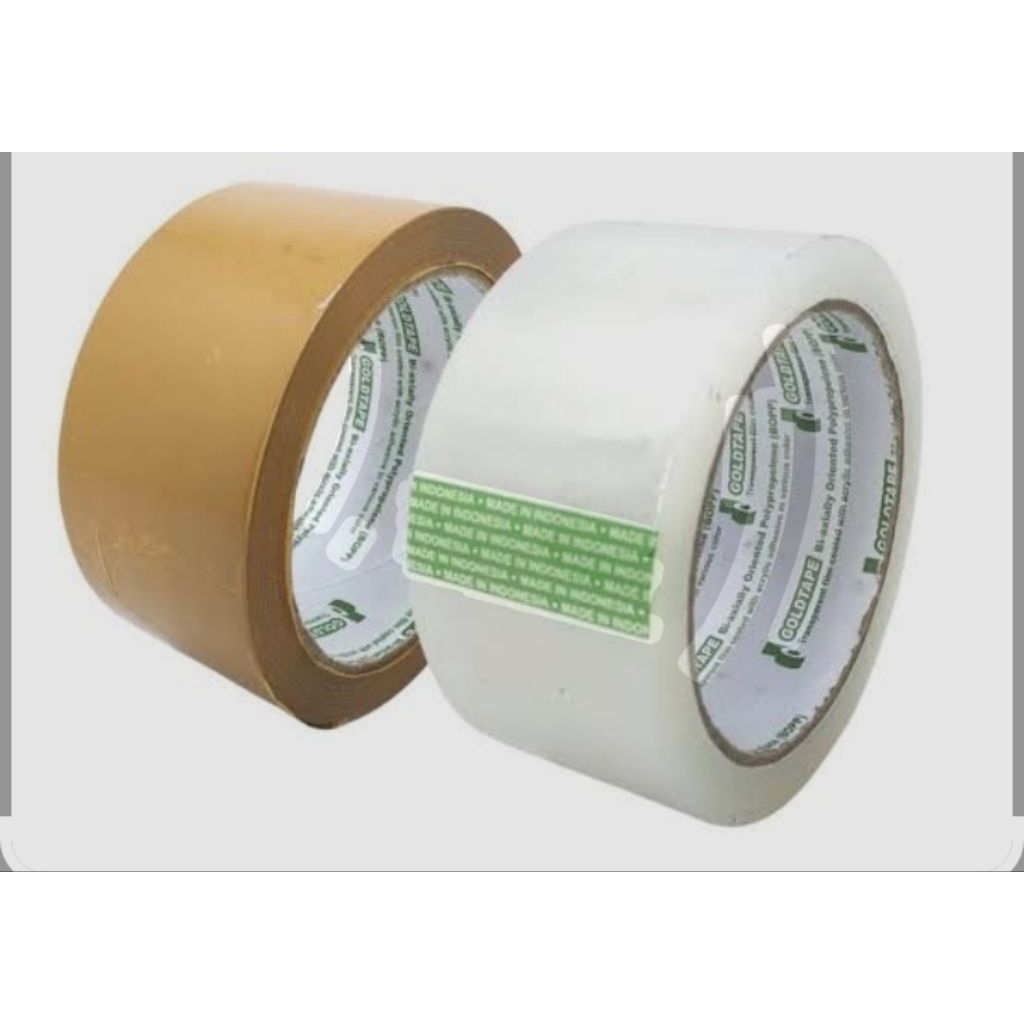 

lakban bening gold tape 90 yard