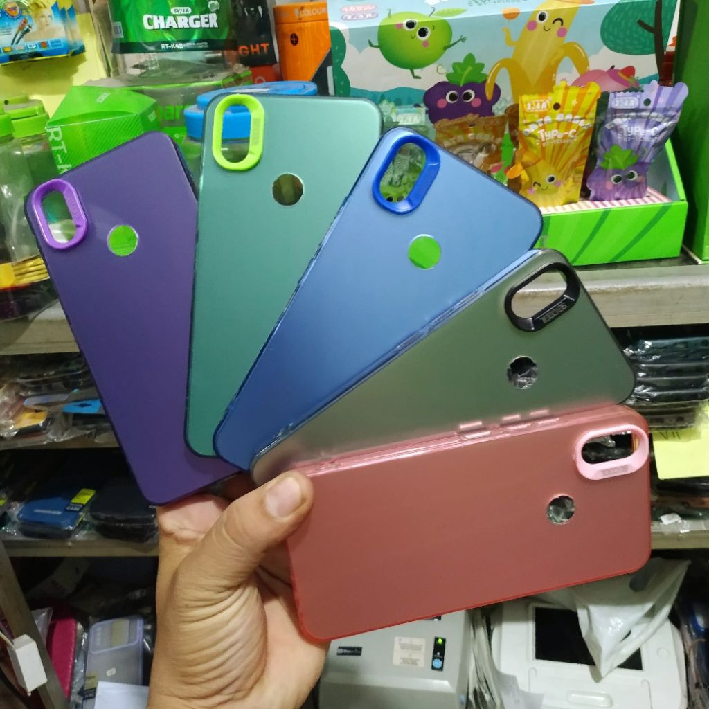 Softcase Vivo 1727 1723 Case Warna Macaron Vivo V9 V9 Pro