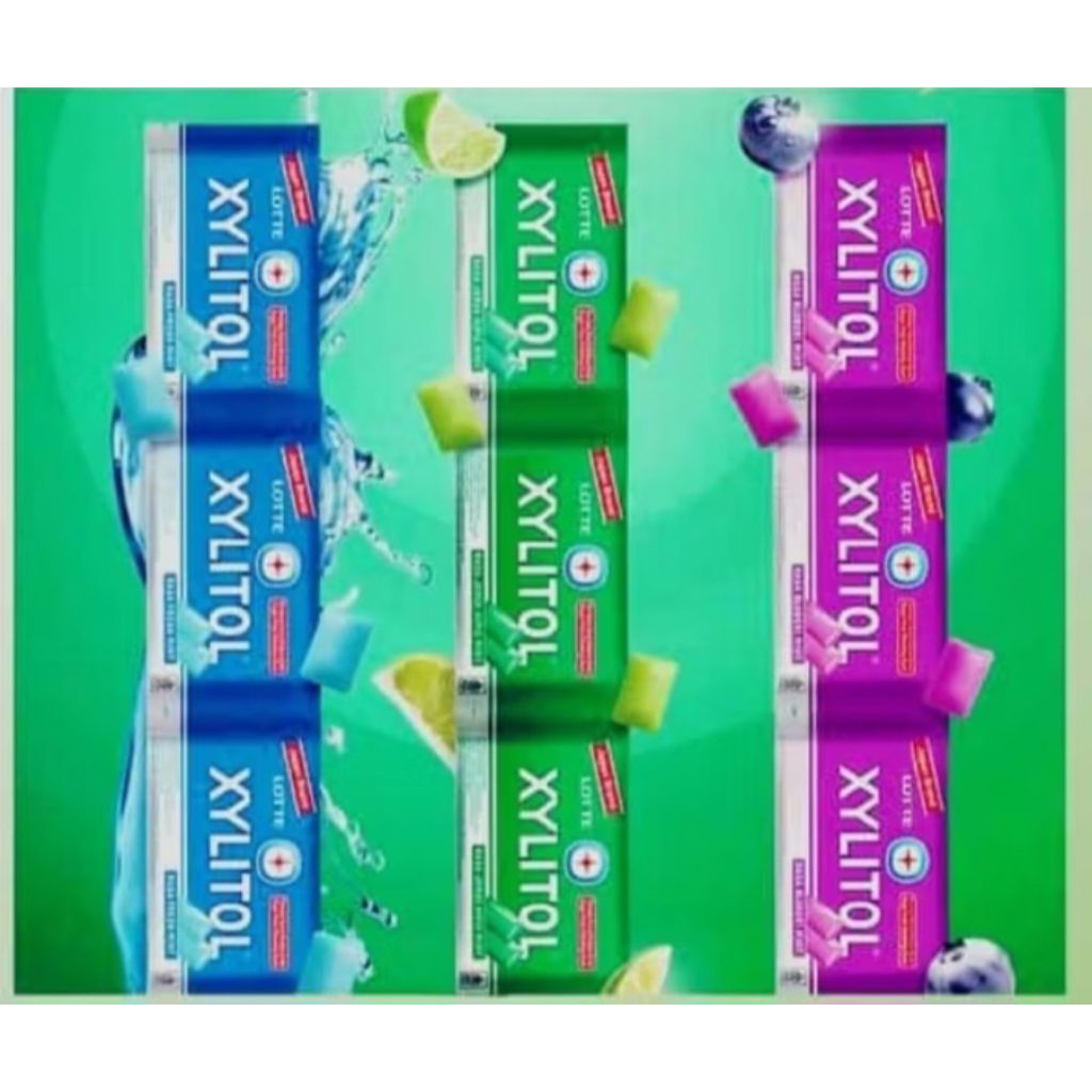 

Lotte Xylitol Blister Permen Karet bebas Gula isi 1 RENCENG (10 SACHET) exp. Juni 2026