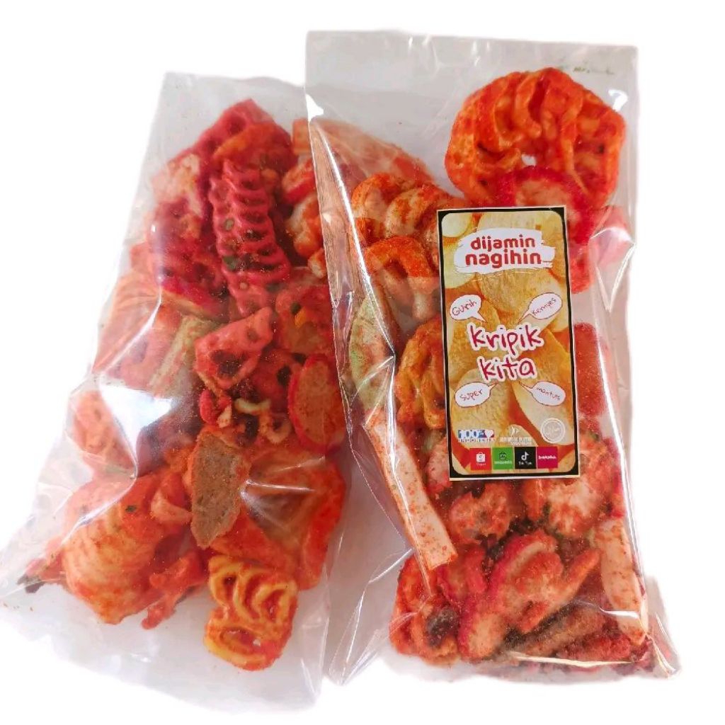 

Seblak Campur Pedas Manis Isian Aneka Kerupuk Harga Terjangkau Renyah