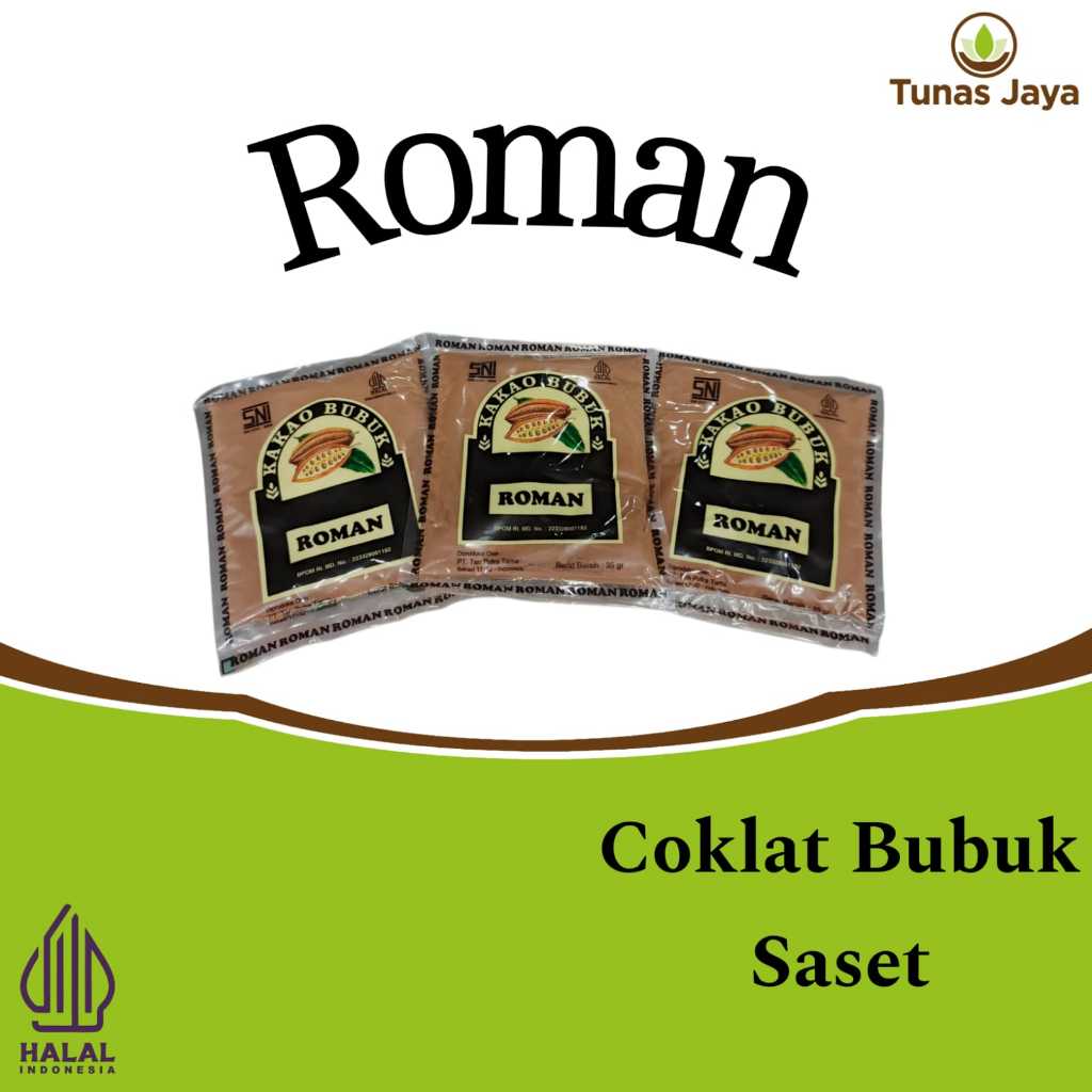 

ROMAN COKLAT BUBUK 35gr Isi 10pcs