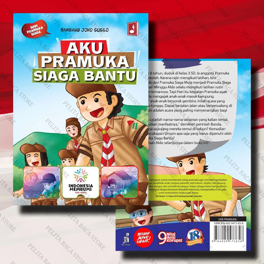 Buku Aku Pramuka Siaga Bantu – Seri Pramuka Siaga SD / Buku Panduan Anak Pramuka Original