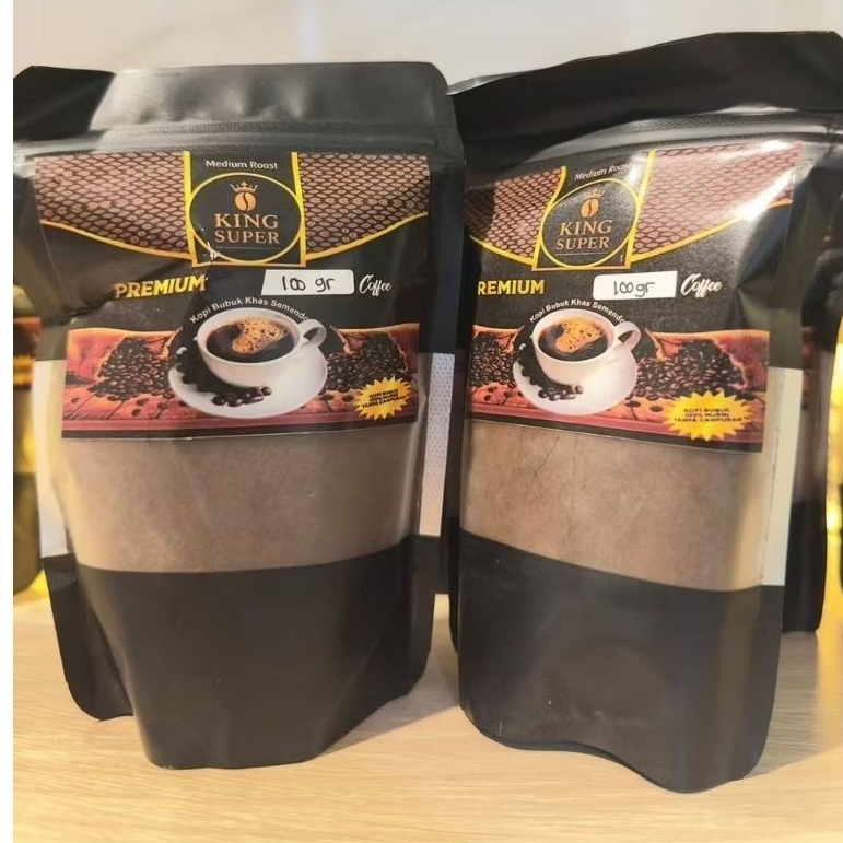 

Kopi Bubuk King Premium/Kopi Arabica super khas Semendo/100 gram