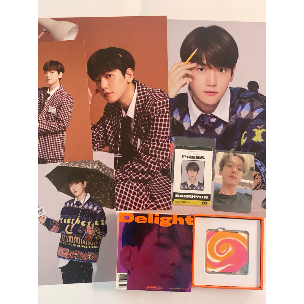 TAKE ALL EXO Baekhun Kihno Album Delight & EXO Season Greeting 2021