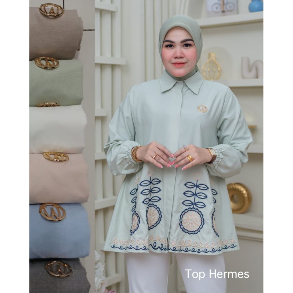 Winody Atasan Top Hemes/ Blouse Winody