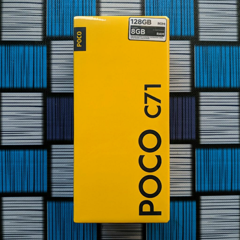 POCO C71 4/128 Garansi Resmi Indonesia