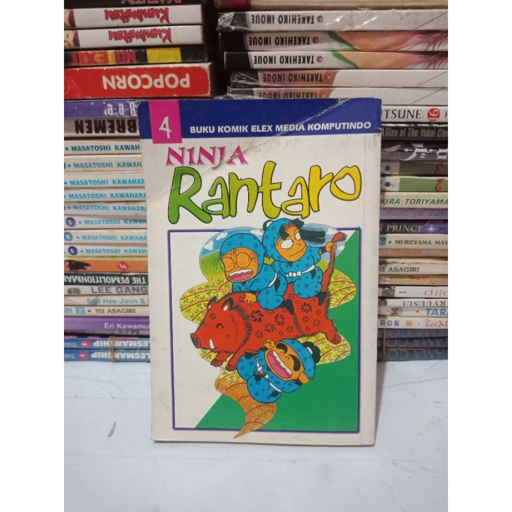 Komik Ninja Rantaro 4
