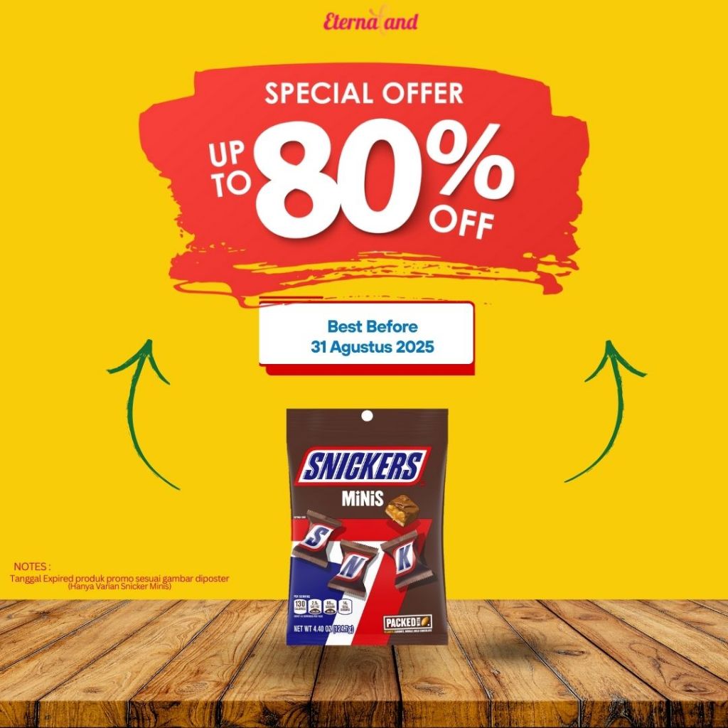 

Snickers Chocolate - cokelat karamel snickers aneka varian