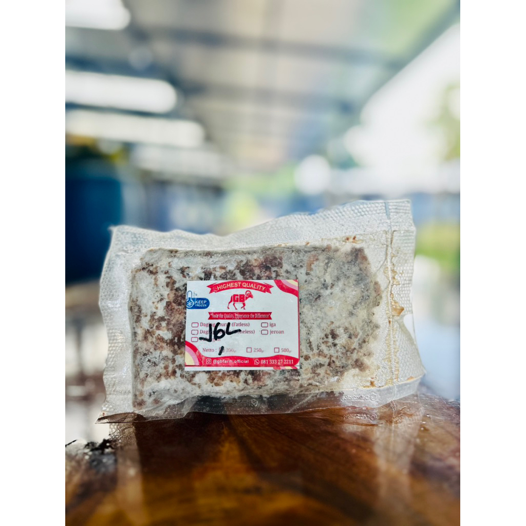 

Jantung, Ginjal, dan Limpa Domba Muda Giling Premium