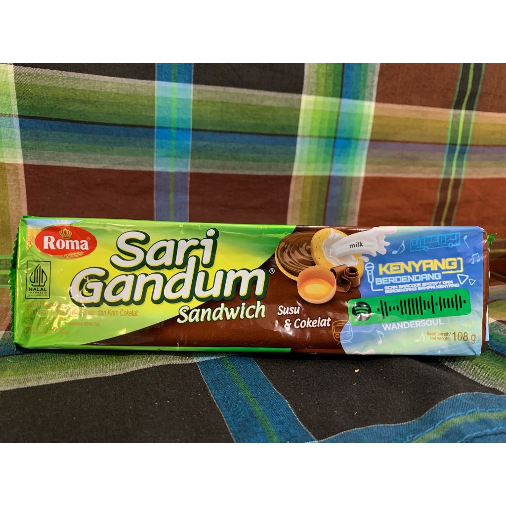

Roma Sari Gandum Sandwich 108gr