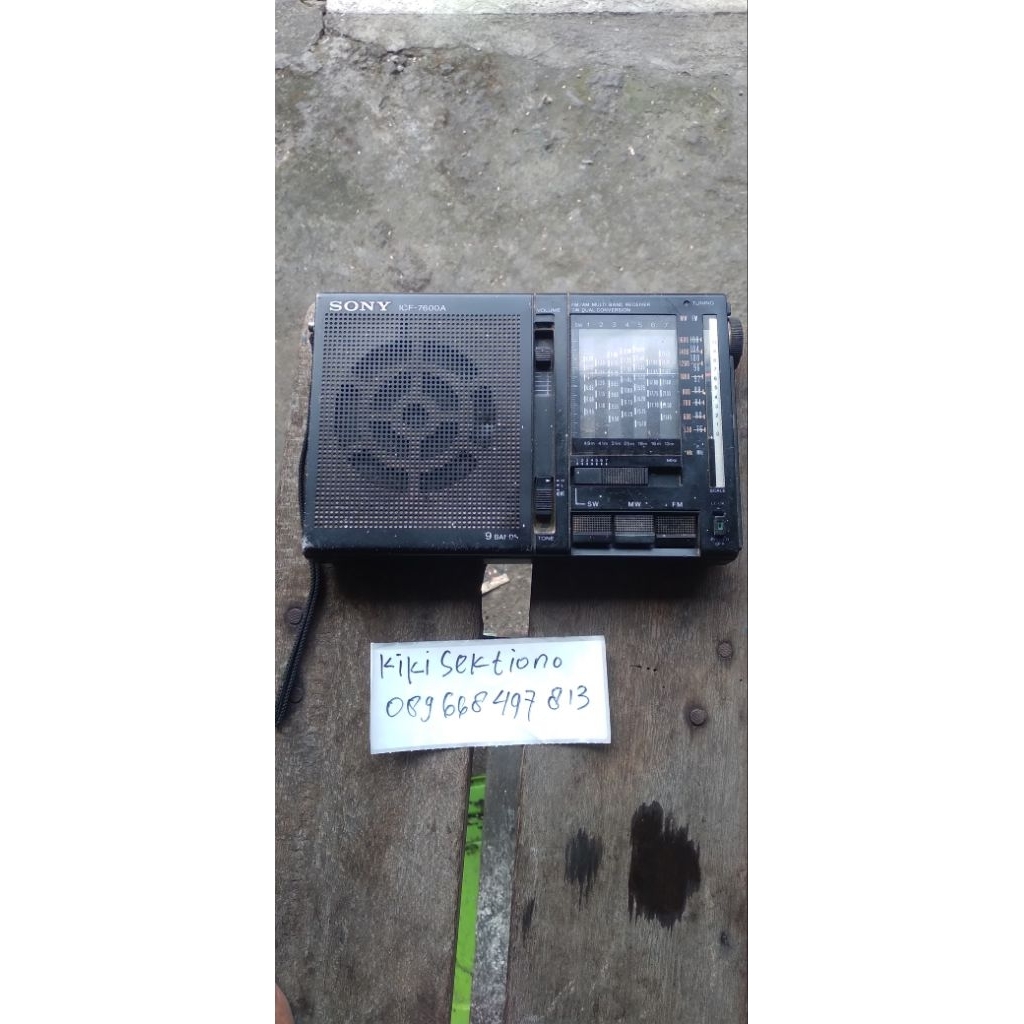 bahan radio sony icf-7600A