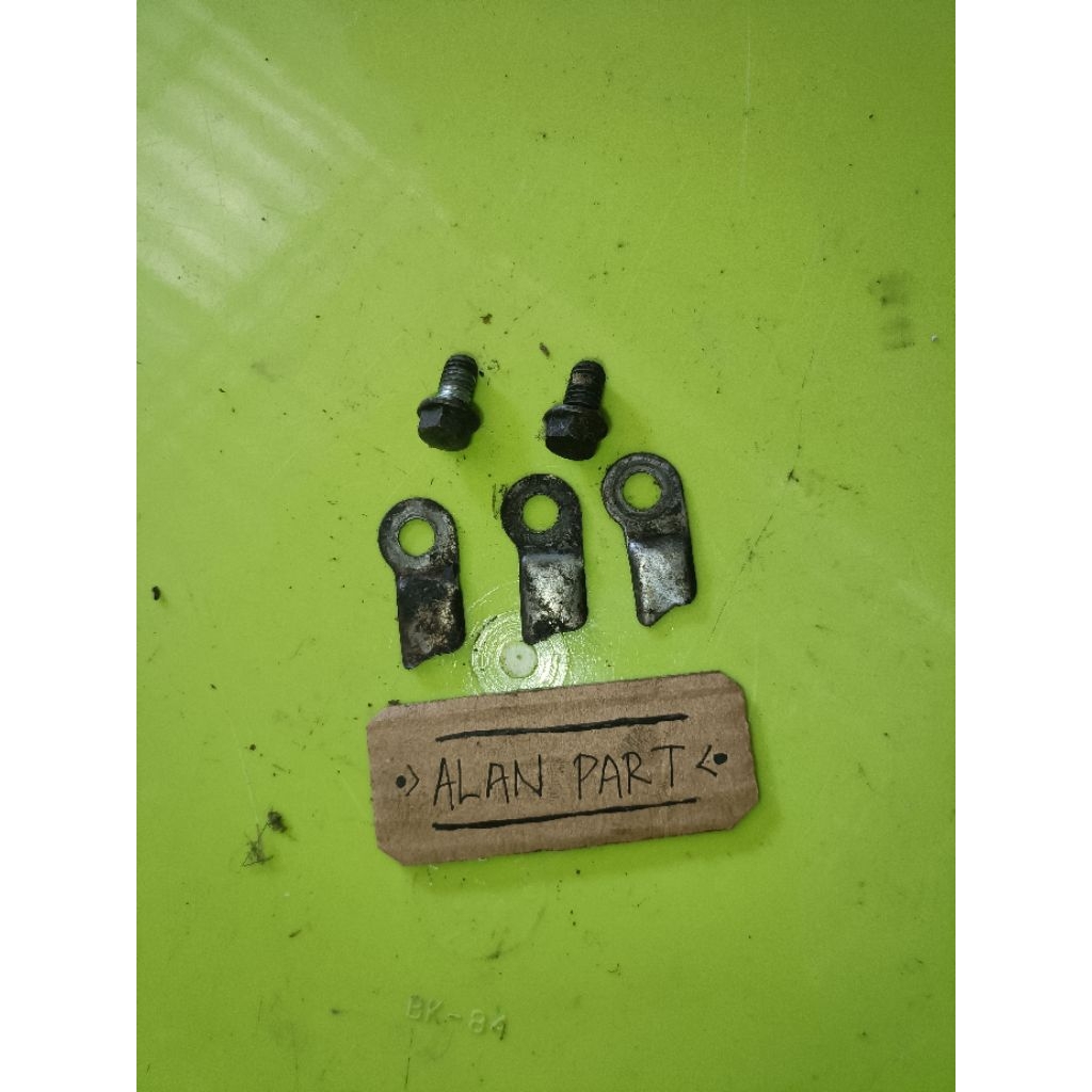 plat penahan kabel spul megapro tiger ori copotan