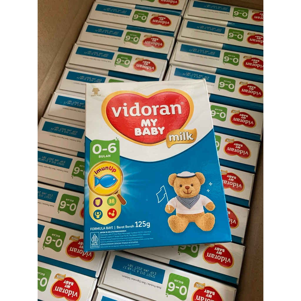 

Vidoran My Baby 0-6 Bulan Isi 125gram Exp Januari 2027