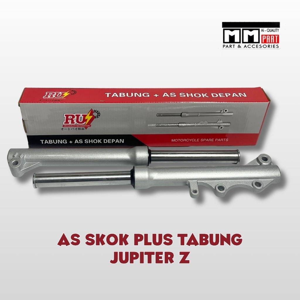 AS SKOK PLUS TABUNG JUPITER Z (RUI) - As Shock Shok Depan Plus Tabung 1 Set Jupiter Z