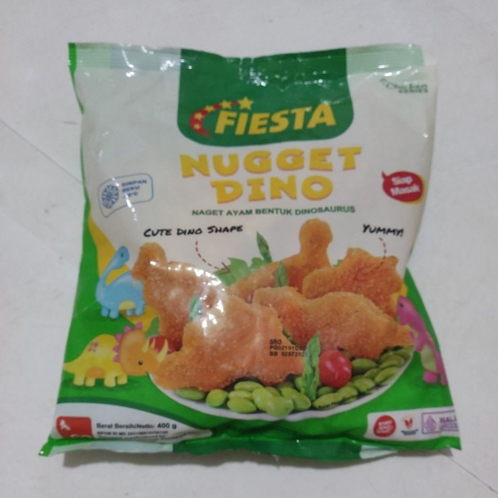 

Fiesta Nugget Dino 400g