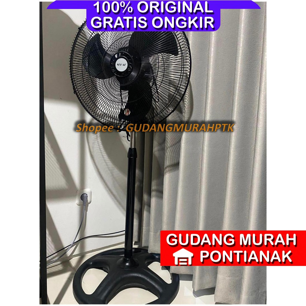 Kipas Angin Berdiri Besi Sekai Kipas Angin Tumpu Stand Fan 18 Inch SFN 1808 18" besi TORNADO SEKAI