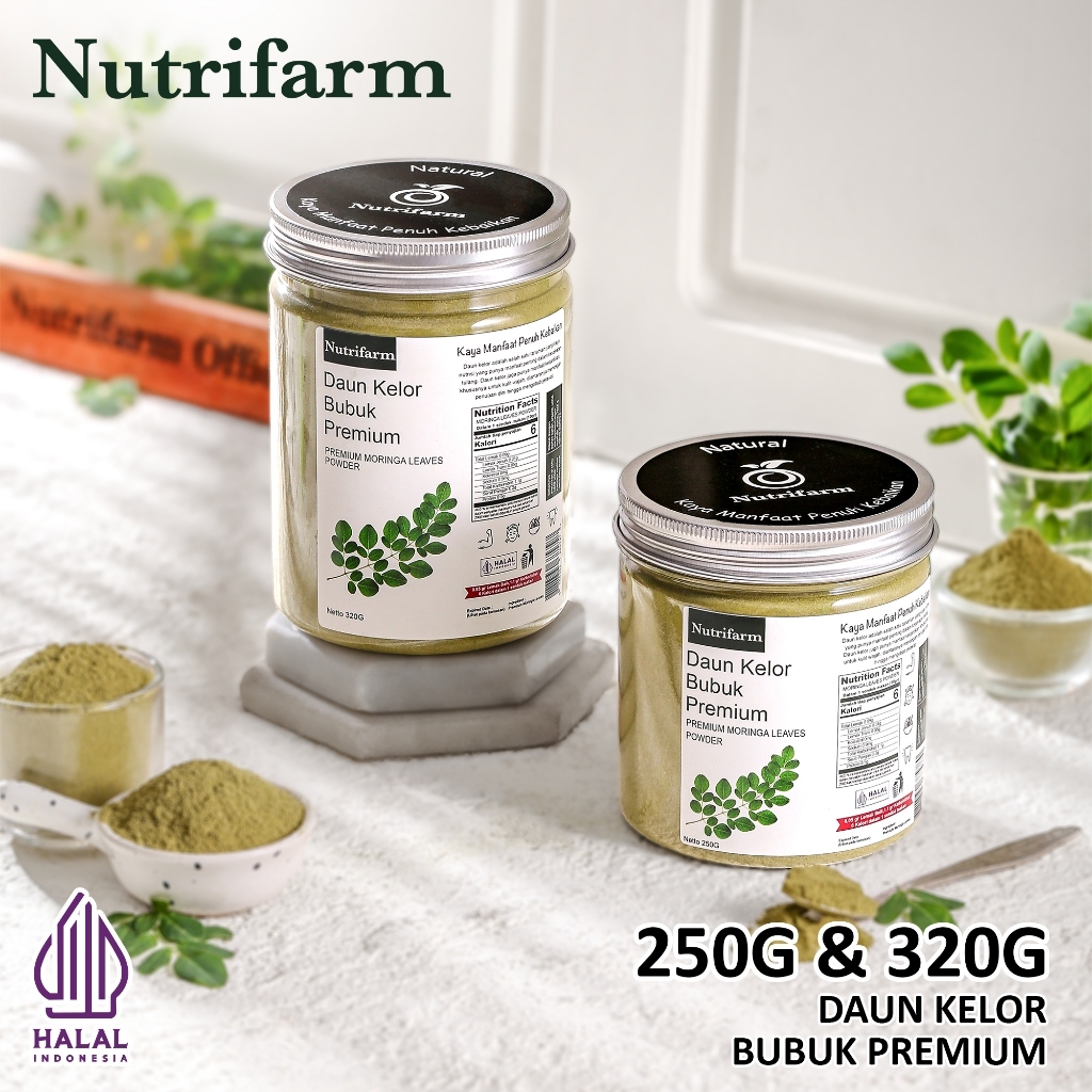 

Nutrifarm Daun Kelor Bubuk 250 gr 320 gr