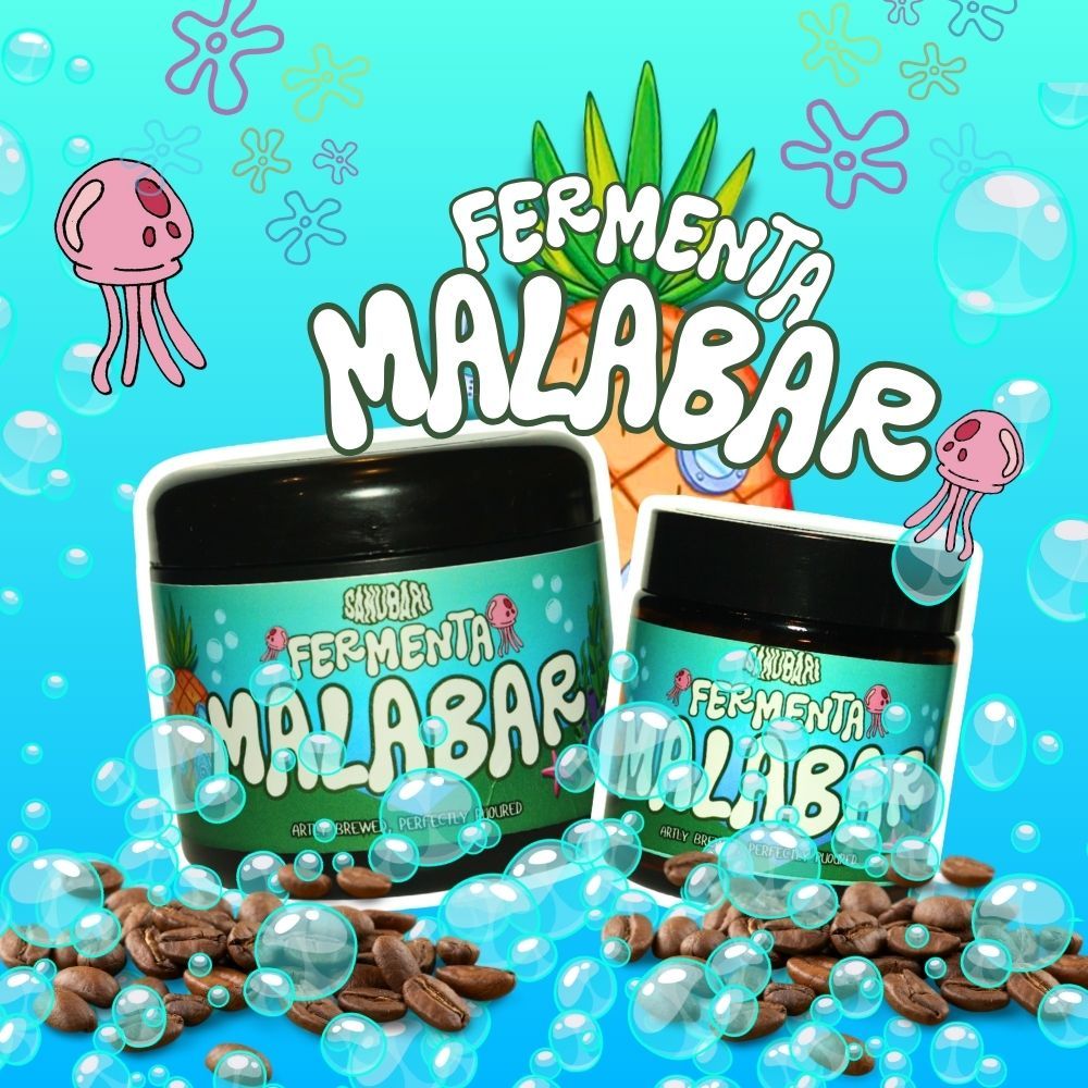 

Premium Roast Beans Arabica MALABAR FERMENTE By Sanubari Biji Kopi Premium