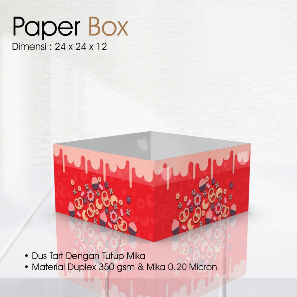 

Dus Tart /Dus Nasi Uk. 24 x 24 x 12 cm