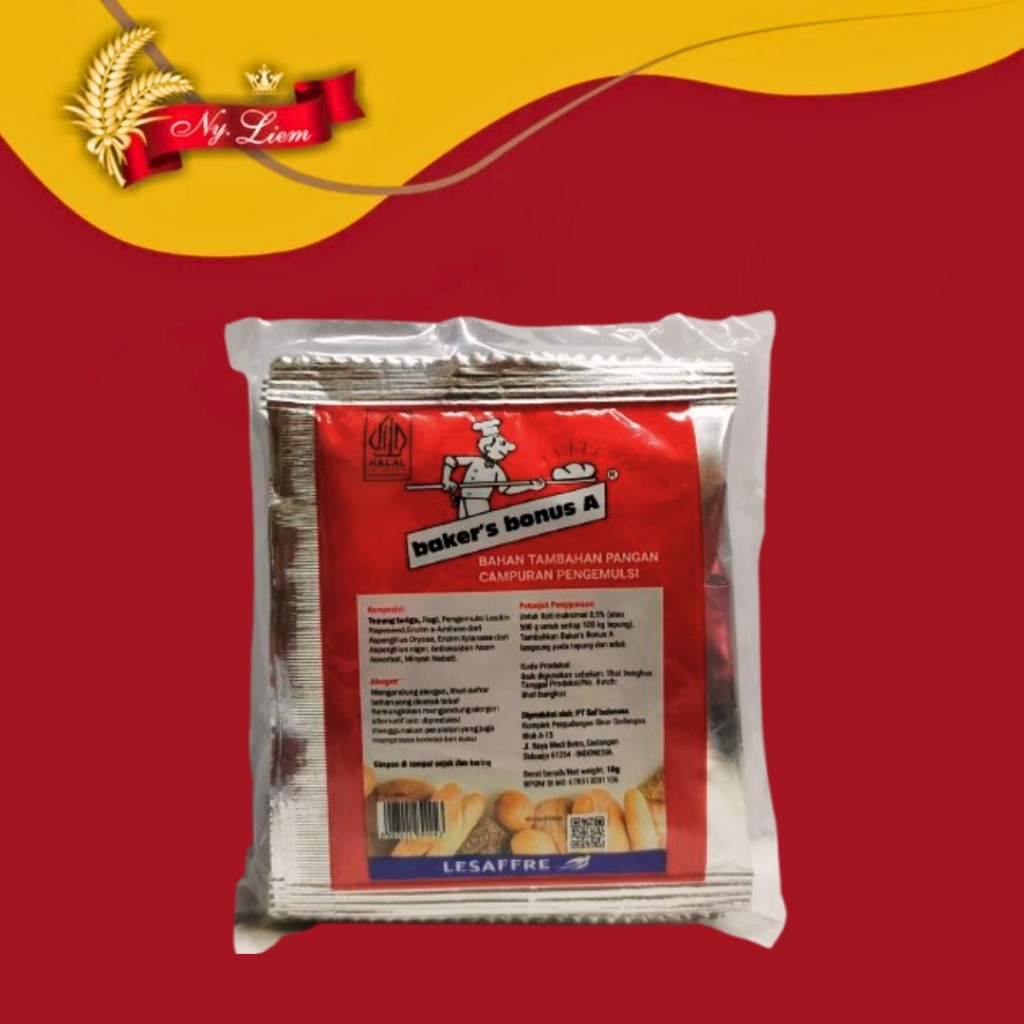 

BAKER'S BONUS Bread Improver 4 x 10 gr