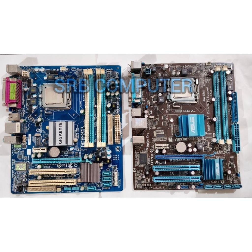 Mainboard G41 motherboard G41 Asus dan gigabate normal