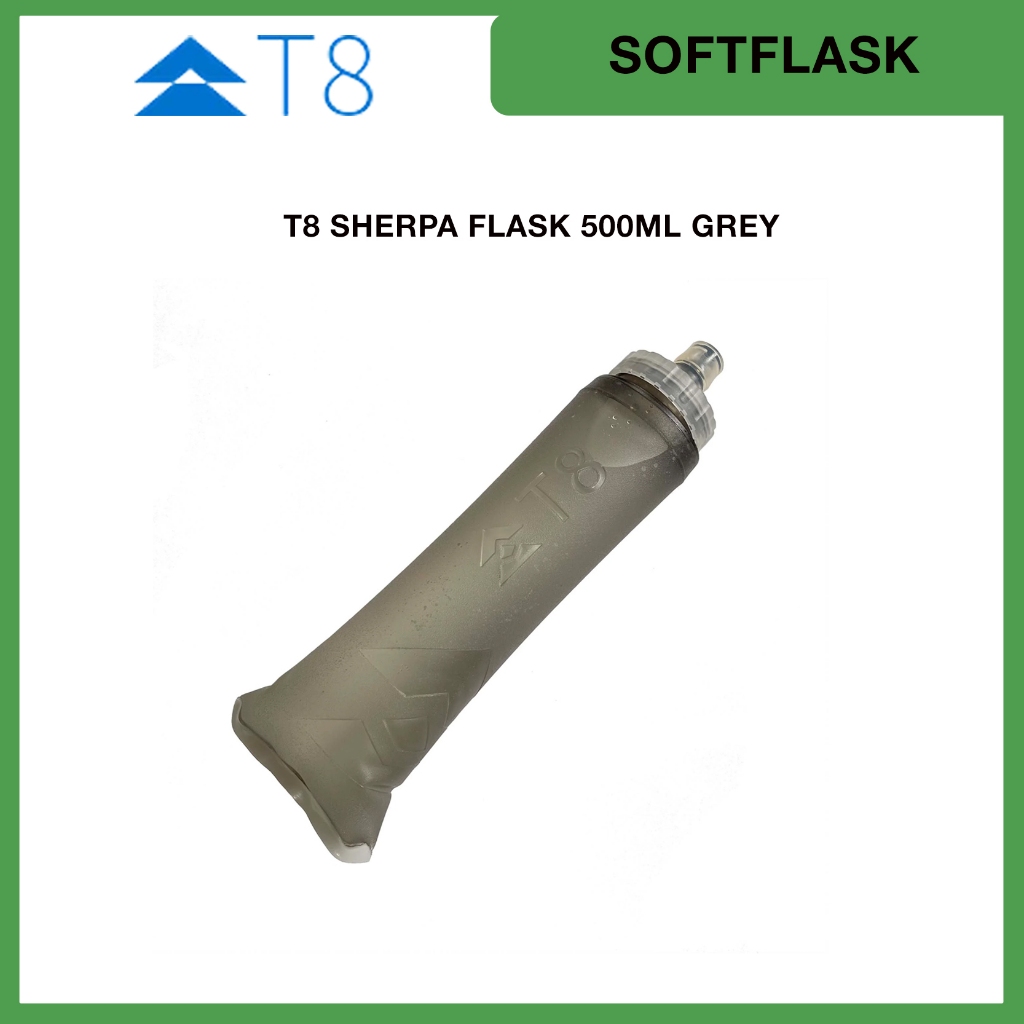 T8 - Sherpa Soft Flask Grey - 500ml