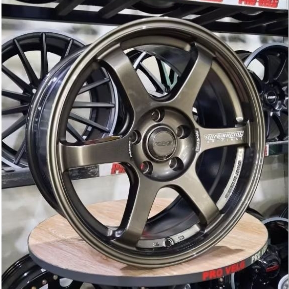 Velg Mobil Ring 17 PCD 5×114.3 Rep. VolkRays TE37 Racing Wheel Brave H853