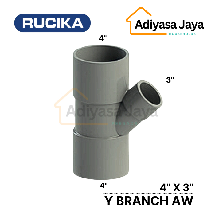 Y Branch AW 4 X 3 (Rucika)