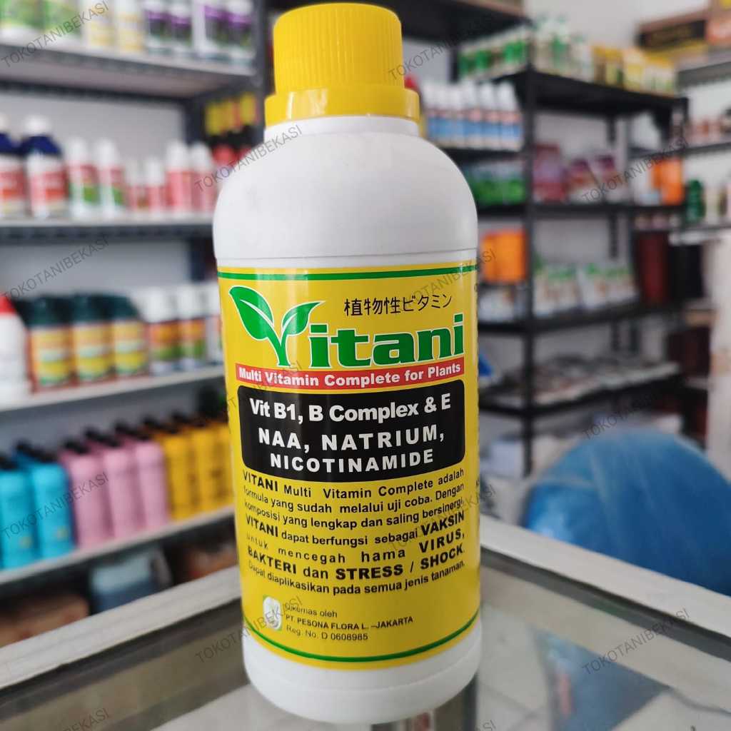 PUPUK TANAMAN CAIR B1 VITANI ANTI STRESS COMPLEX ISI 500ML