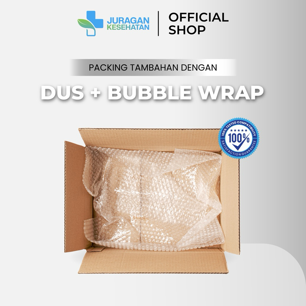 

Exstrak tambahan packing Kardus & Bubblewarp | Paket 100% di jamin aman & sampai tujuan