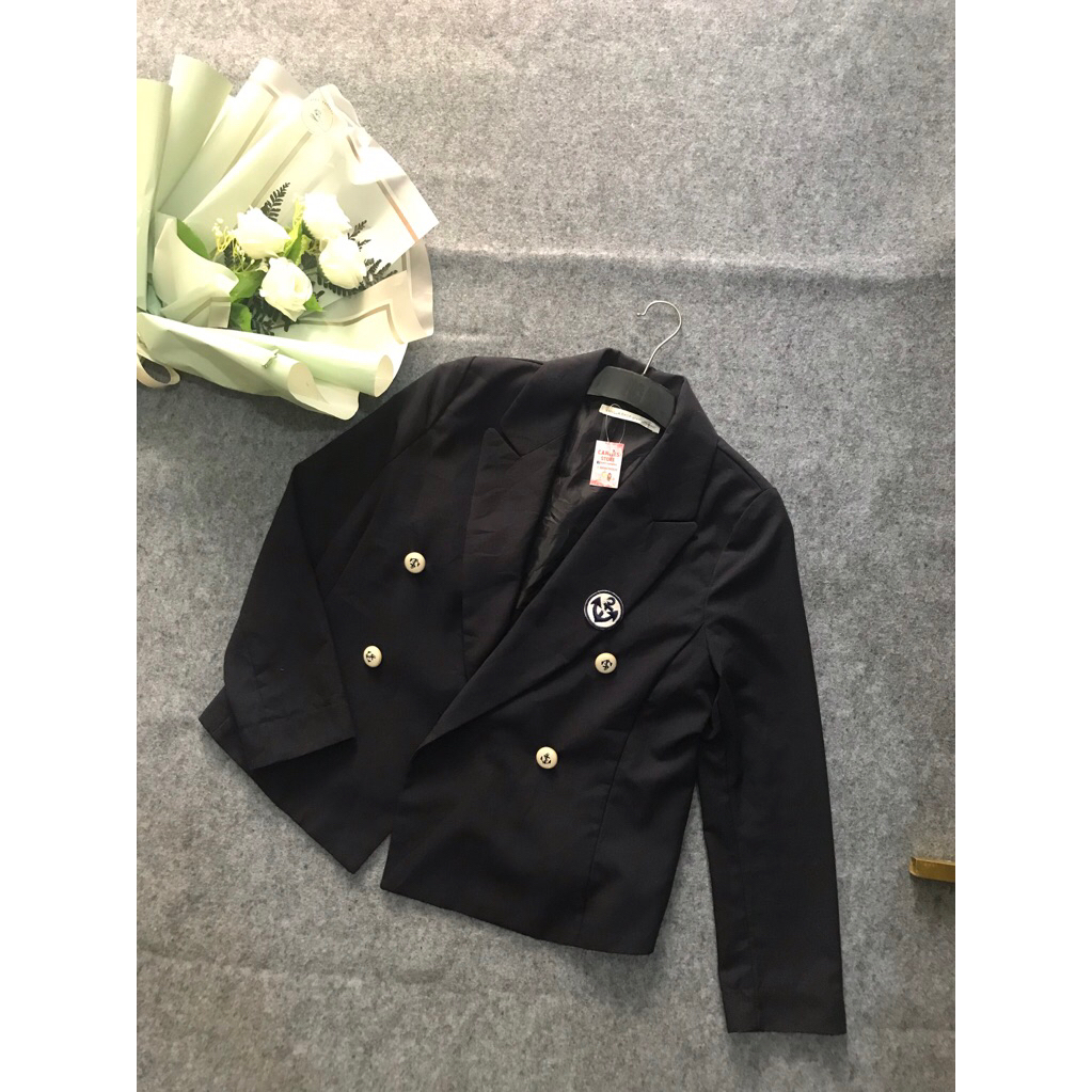 blazer crop korea