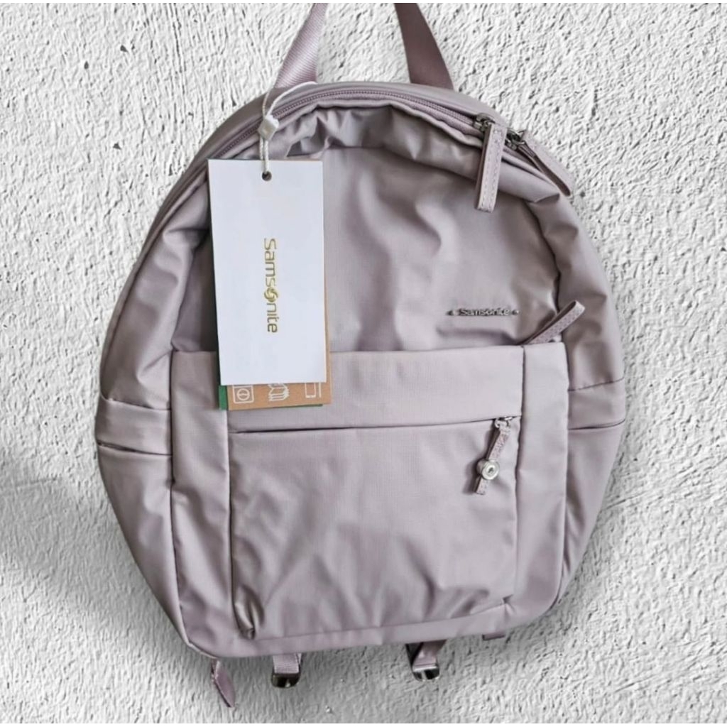 (NEW) Samsonite 4.0 Woman' nylon Backpack lilac