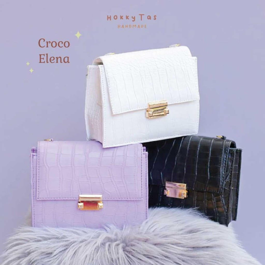 TAS SELEMPANG CROCO ELENA