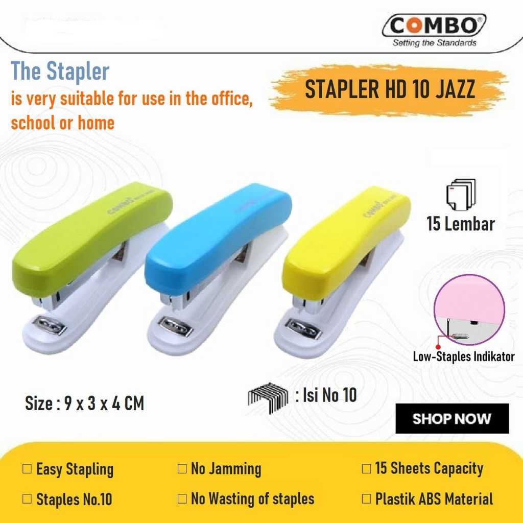 

Hekter / Jepretan / Stapler HD 10 Jazz Combo